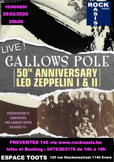 Gallows Pole 50th Anniversary Led Zep I & II 28/02/2020