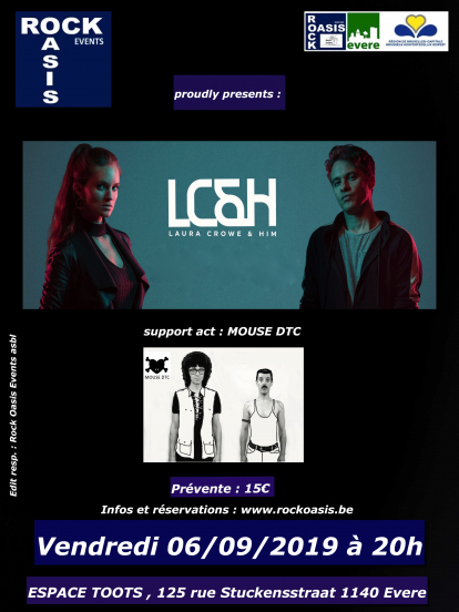 Laura Crowe & Him + Mouse DTC 06/09/2019